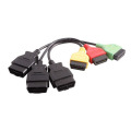 Adaptateurs pour FIAT ECU Scan Diagnostic câble quatre couleurs